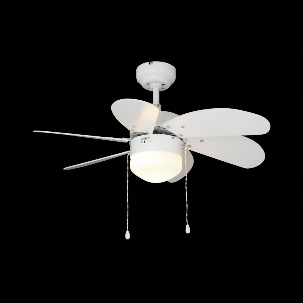 Eurolux Turbo Ceiling Fan 6-Blade With Light