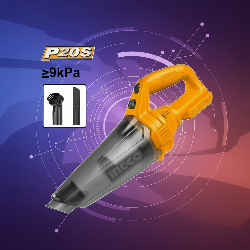 Ingco Cordless Handheld Vacuum Cleaner 0.5L 20V