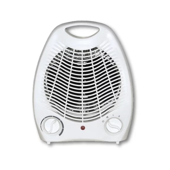 Heater Fan With Thermostat 2000W White