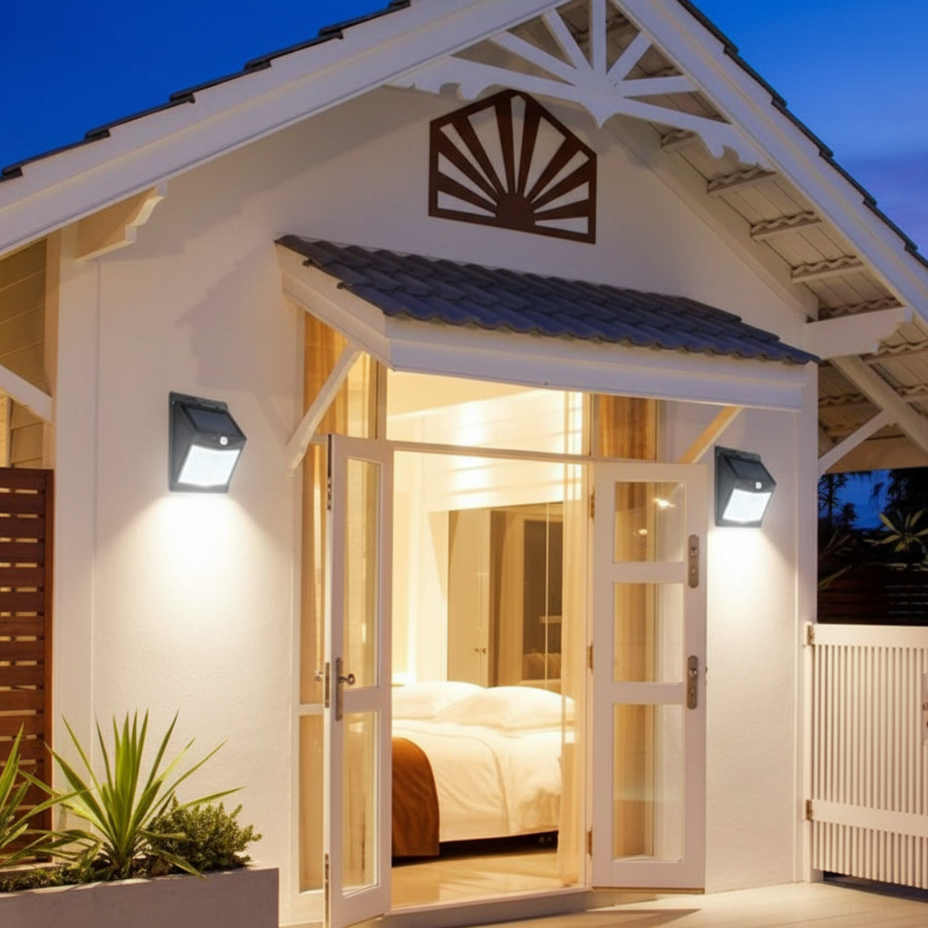 Solar Motion Sensor wall Light