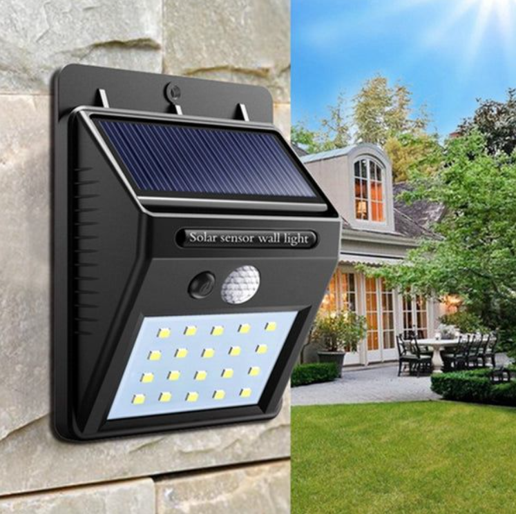 Solar Motion Sensor wall Light