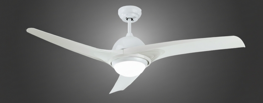 Miran White LED 3 Blade Ceiling Light