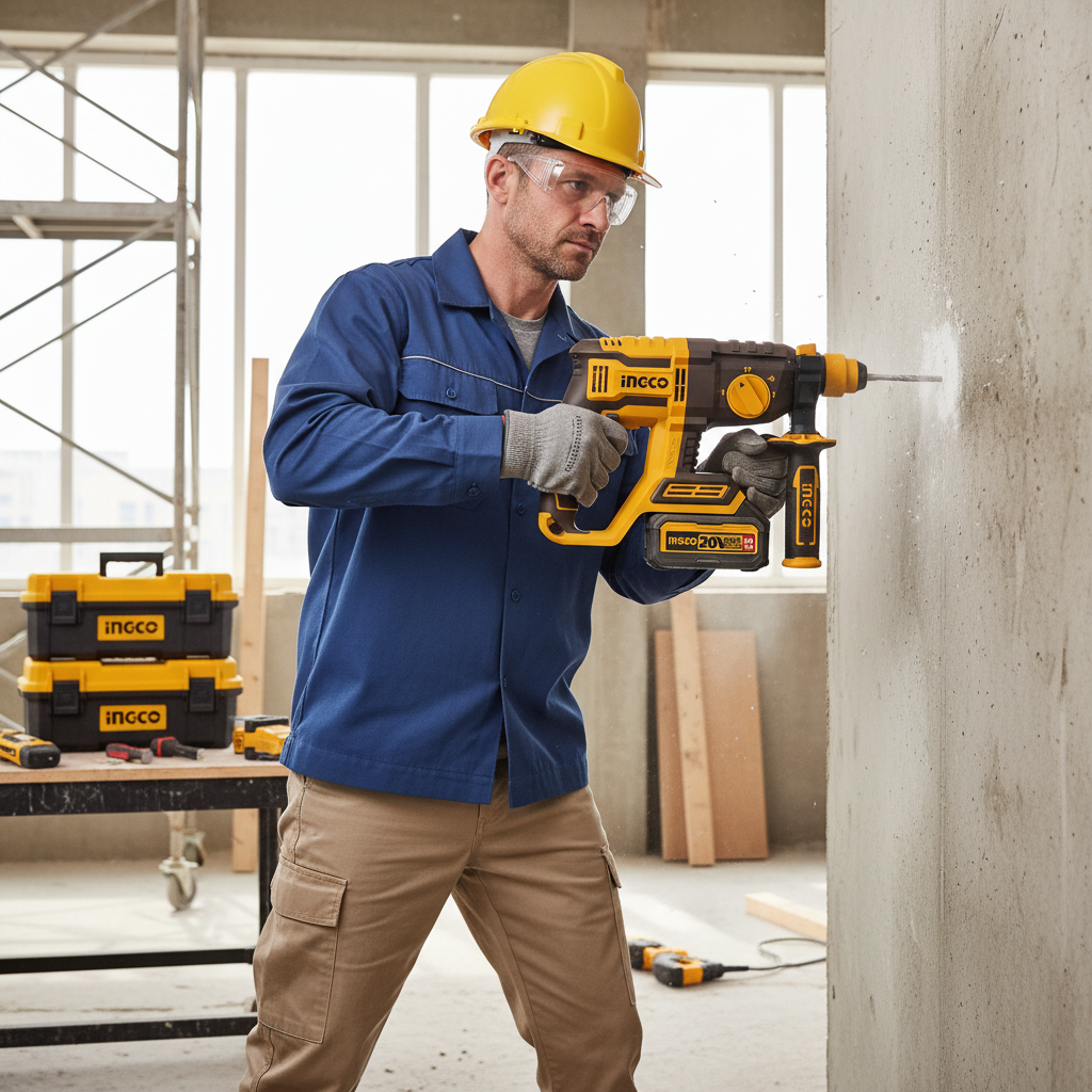 Inco Lithium-Ion Rotary Hammer Kit Crhli202081