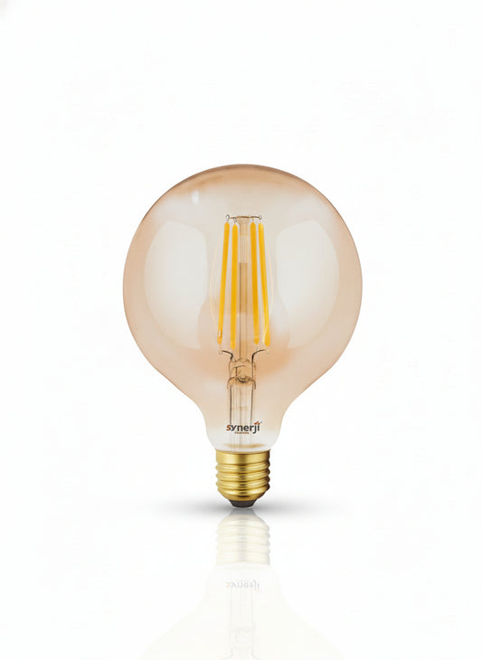G125 Filament Amber Bulb BC Non- Dimmable