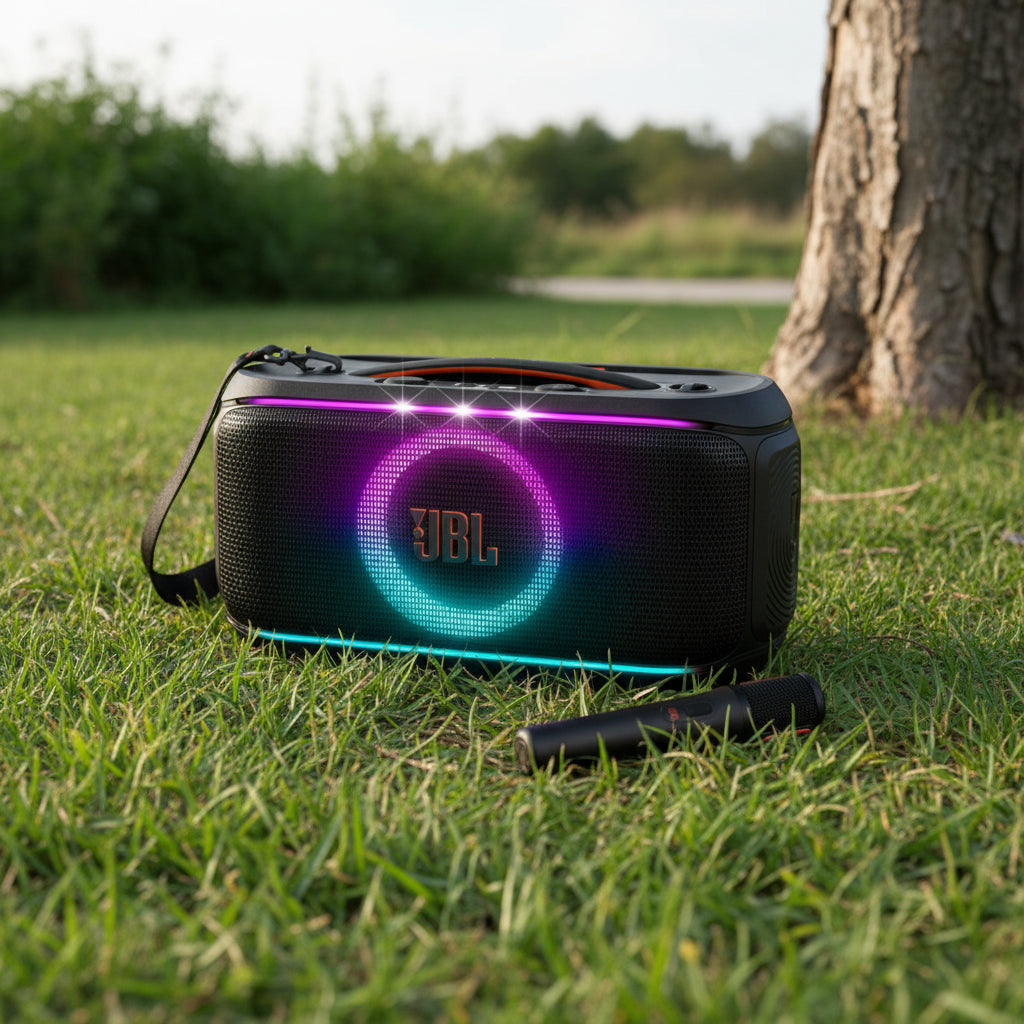 JBL PartyBox  Portable Bluetooth Speaker with Wireless Mic